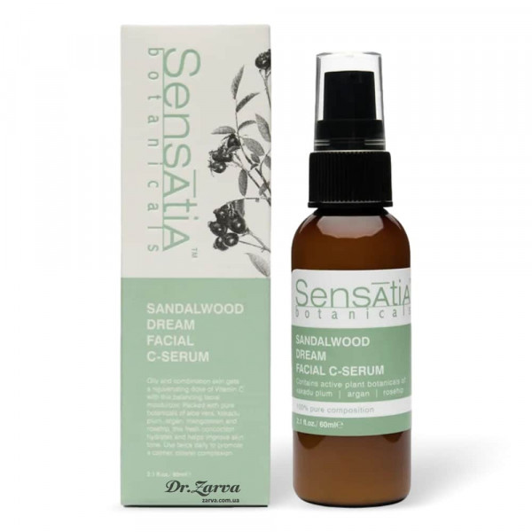 Крем-сыворотка для лица Sensatia Botanicals SANDALWOOD DREAM FACIAL C-SERUM 60 мл