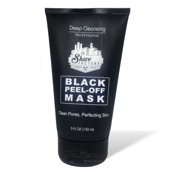 Черная маска для лица THE SHAVE FACTORY Black Peel Off Mask 150 мл