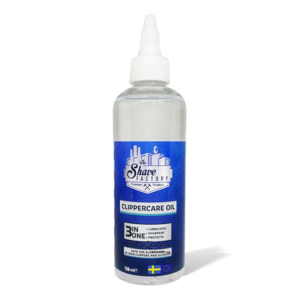 Масло для смазки ножевых блоков машинки для стрижки волос Clippercare Oil 3-in-1 THE SHAVE FACTORY 150 мл