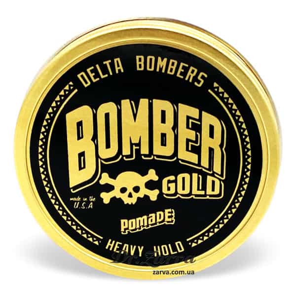 Помада для укладки волос SHINER GOLD Heavy Hold Bomber Pomade 112 г
