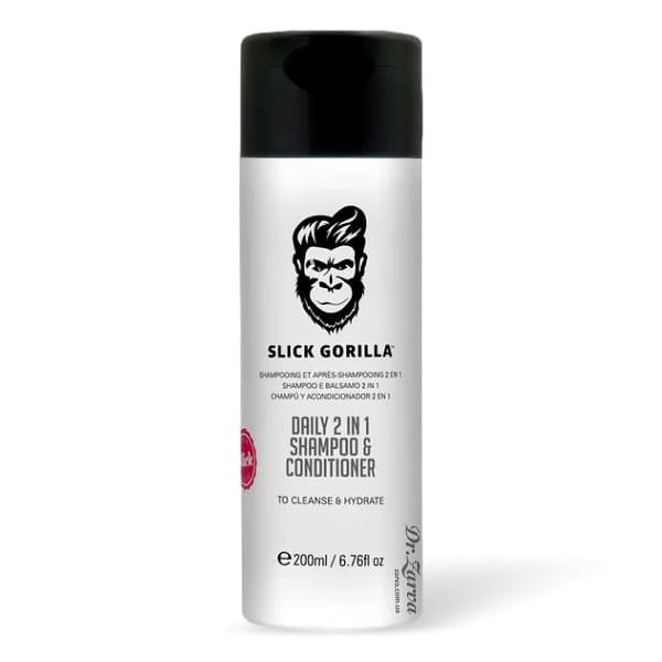 Шампунь SLICK GORILLA Daily 2in1 Shampoo Conditioner (ежедневный)  200 мл