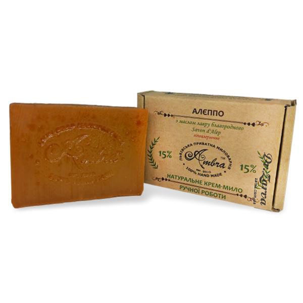 Мыло натуральное Savon de Alep 15% АЛЕППО 100 г