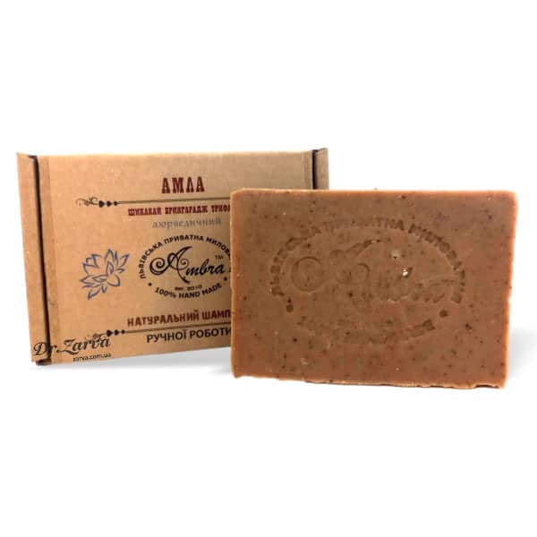Твердый шампунь AMBRA Амла для укрепления и активизации роста волос