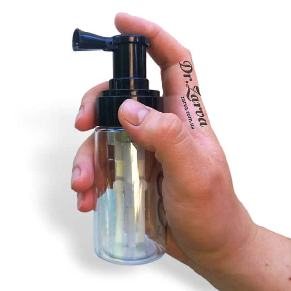 Распылитель для талька или пудры для укладки волос Level3 (многоразовый) 180 мл