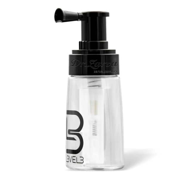 Распылитель для талька или пудры для укладки волос Level3 (многоразовый) 180 мл