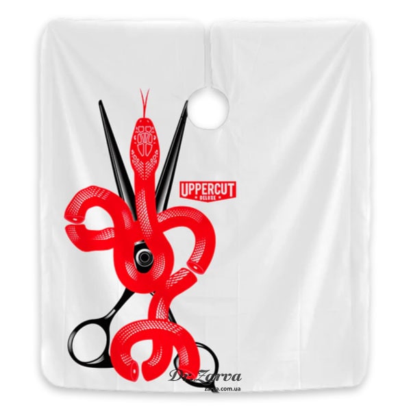 Накидка для стрижки и бритья UPPERCUT DELUXE Barber Cape Cut Snake