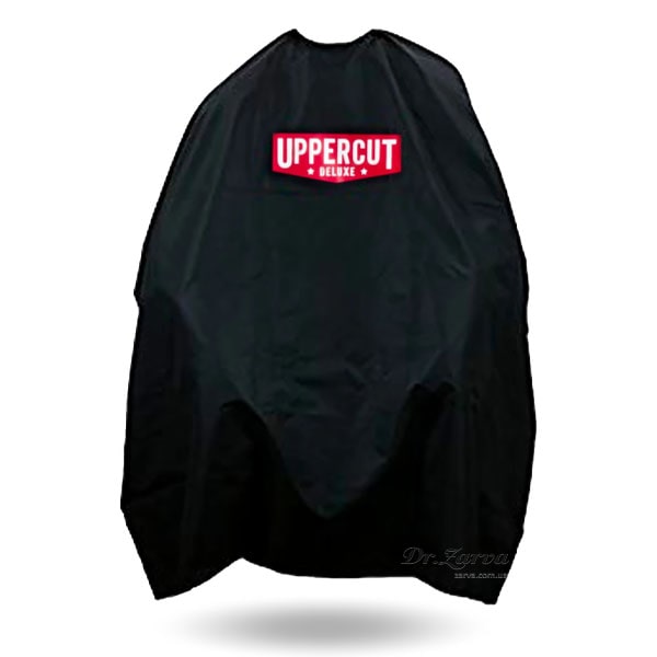 Накидка для стрижки и бритья UPPERCUT DELUXE Black Barber Cape