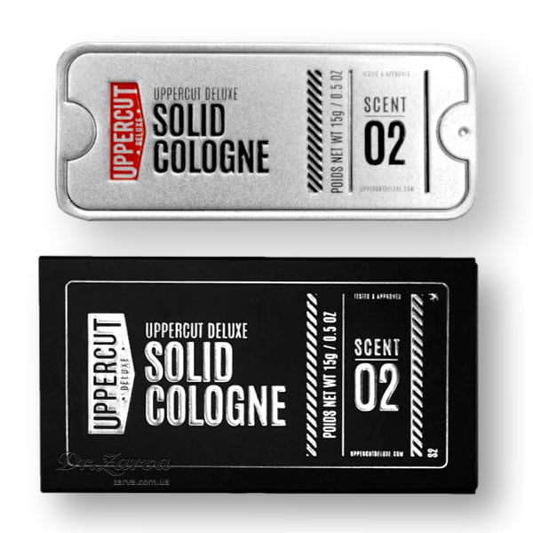 Твердый мужской одеколон UPPERCUT DELUXE Solid Cologne No2 Citrus Woods 15 мл