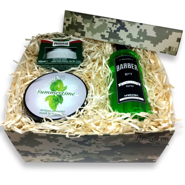 Набор для бритья Military Areffa Refreshing (до, для и после бритья)