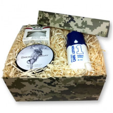 Набор для бритья Military Areffa Sensitive (до, для и после бритья)