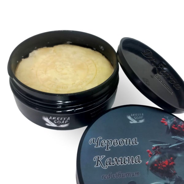 Мыло для бритья AREFFA SOAP Червона Калина (на основе говяжьего жира) 100 г