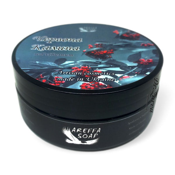 Мыло для бритья AREFFA SOAP Червона Калина (на основе говяжьего жира) 100 г