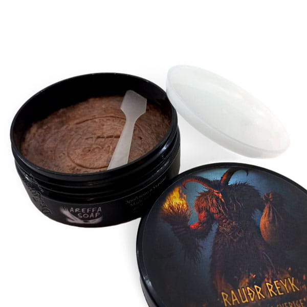 Мыло для бритья AREFFA SOAP Red Smoke (на основе медвежьего жира) 100 г