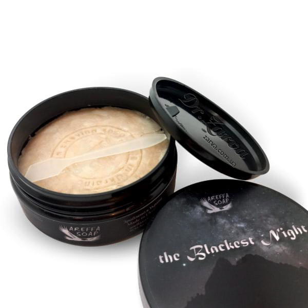 Мыло для бритья AREFFA SOAP Blackest Night (на основе медвежьего жира) 100 г