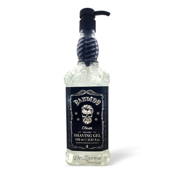 Гель для бритья BANDIDO Shaving Gel Clear прозрачный с дозатором 1000 мл