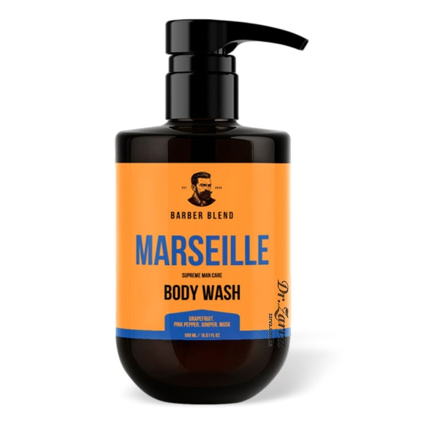 Гель для душа парфюмированный BARBER BLEND Marseille 500 мл