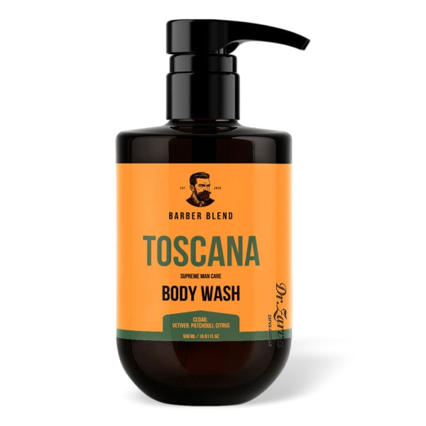 Гель для душа парфюмированный BARBER BLEND Toscana 500 мл