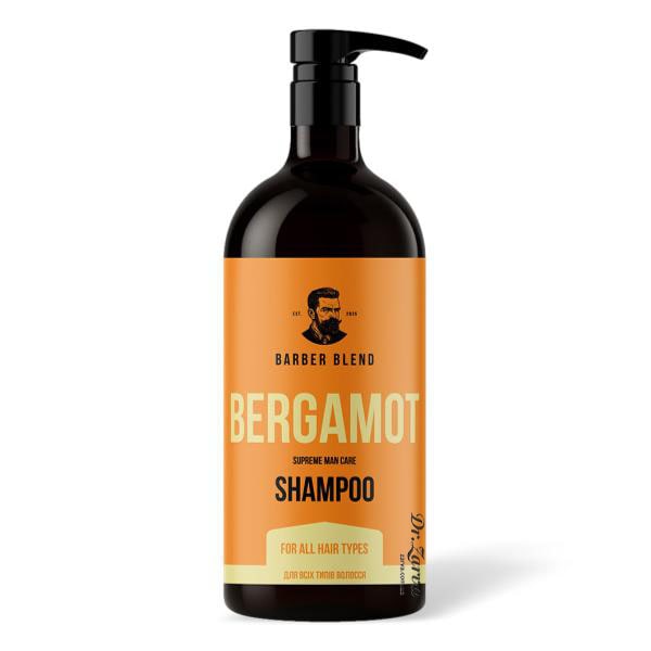 Шампунь BARBER BLEND Bergamot Shampoo (для всех типов) 1000 мл