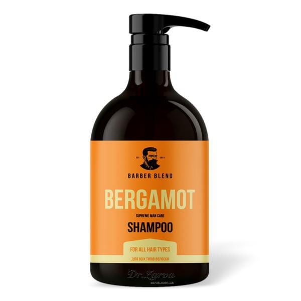 Шампунь BARBER BLEND Bergamot Shampoo (для всех типов) 500 мл