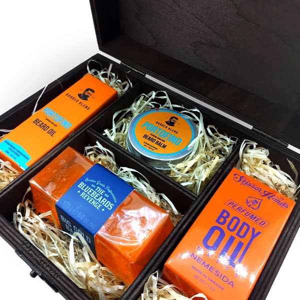 Набор для ухода за бородой и телом BARBER BLEND Find Yourself And Be That