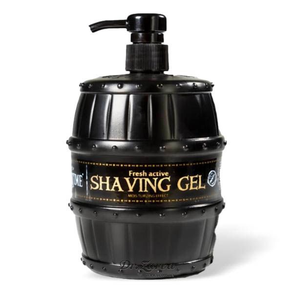 Гель для бритья BARBERTIME Shaving Gel Gold One прозрачный с дозатором 1000 мл