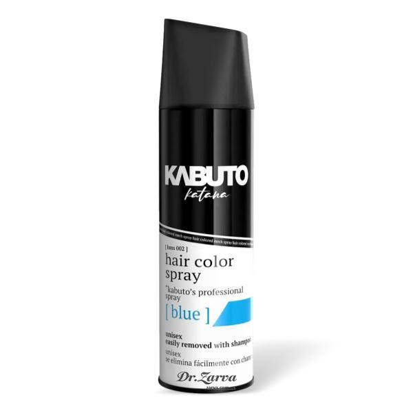 Окрашивающий спрей для волос KABUTO KATANA Hair Color Spray Blue (голубой) 150 мл
