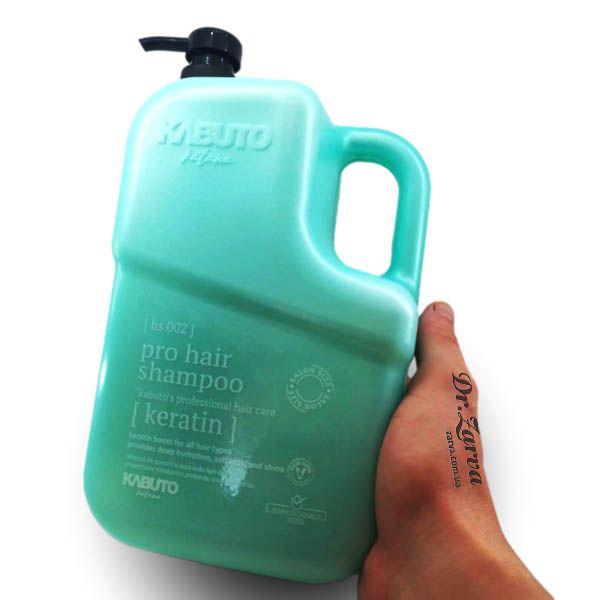 Шампунь для волос KABUTO KATANA Pro Hair Shampoo Keratin 2500 мл
