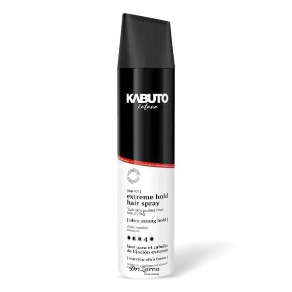 Лак для фиксации волос KABUTO KATANA Hair Styling Spray Extreme Hold (фиксация 4 из 5) 400 мл