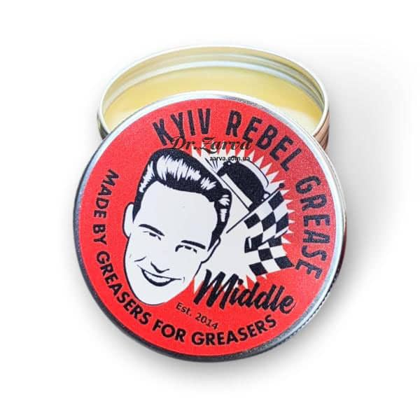 Бриолин для укладки волос KYIV REBEL GREASE Middle 120 мл