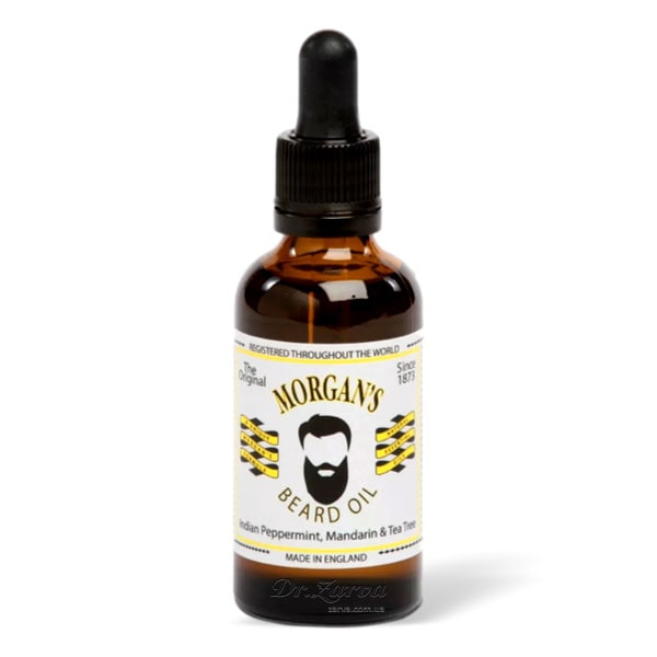Масло для бороды MORGANS Beard Oil (Indian Peppermint, Mandarin and Tea Tree) 50 мл