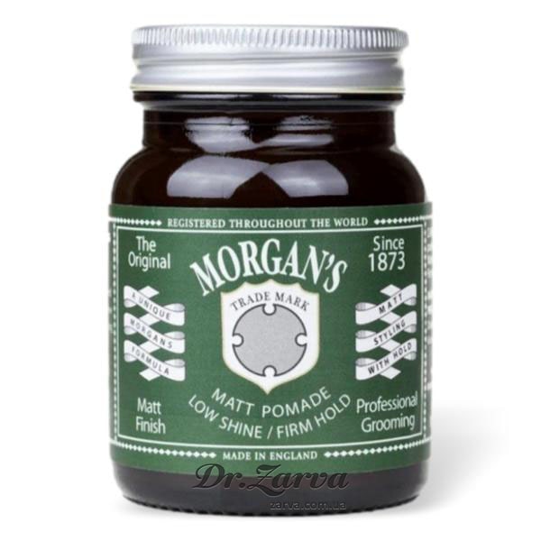 Помада для укладки волос MORGANS Matt Pomade Low Shine/Firm Hold 100 г