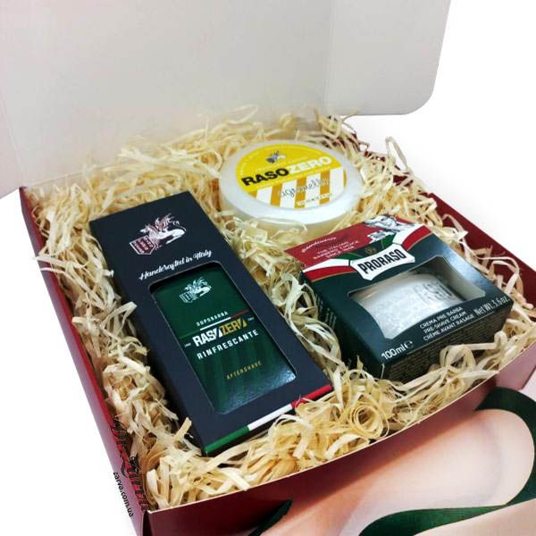 Набор для бритья RASOZERO Shave Set  (до, для и после бритья)