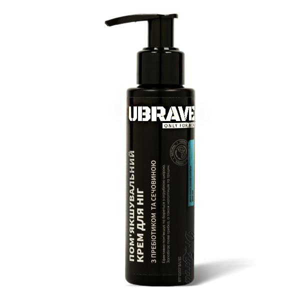 Крем для ног мужской UBrave с пребиотиком и мочевиной 100 мл