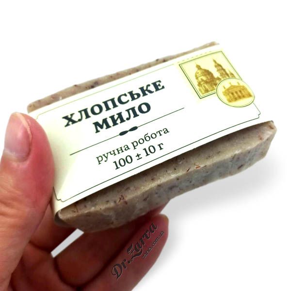 Мыло натуральное Хлопське (ручной работы) 100 г