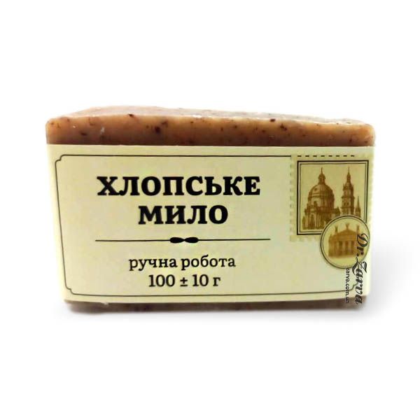 Мыло натуральное Хлопське (ручной работы) 100 г