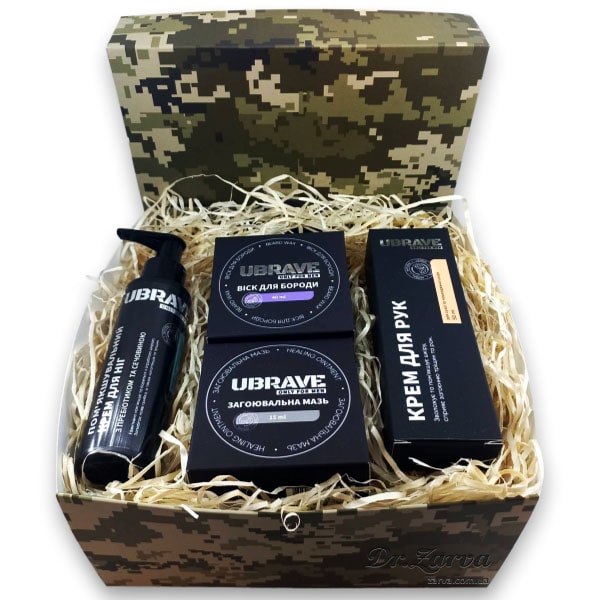 Набор по уходу за телом для военного UBrave